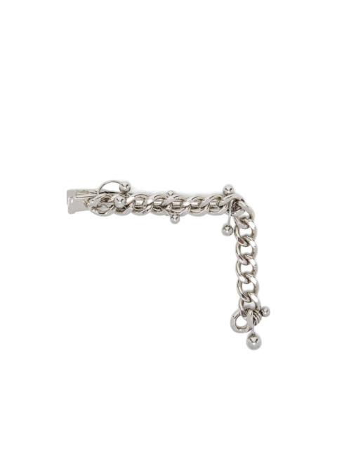 Yohji Yamamoto chain ball hair clip