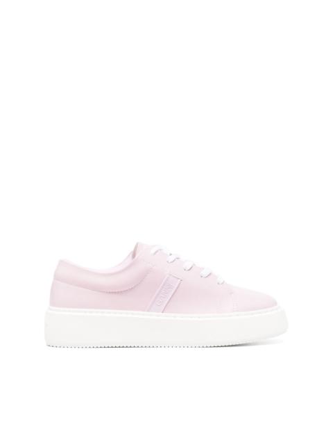 GANNI low-top flatform sneakers