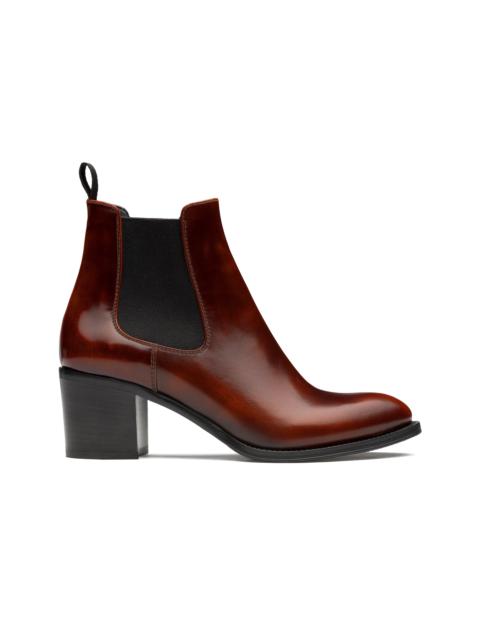 Church's Shirley 55
Polished Fumè Heeled Boot Tabac