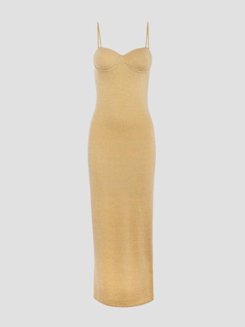 miaou FLORENCE DRESS - GOLD