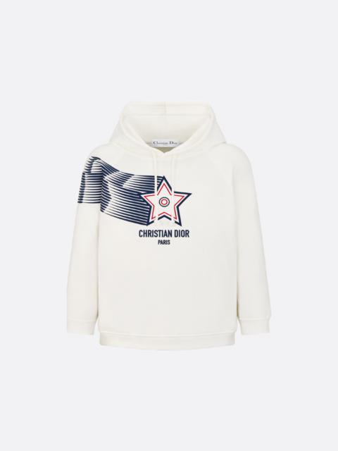 Dior Dior Vibe Cropped Hooded Sweatshirt