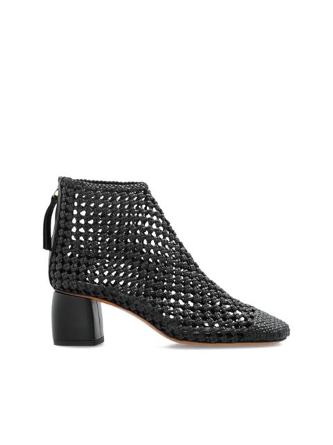 forte_forte 60mm woven-leather ankle boots