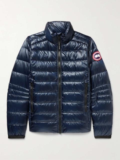 logo-patch padded down jacket, Canada Goose