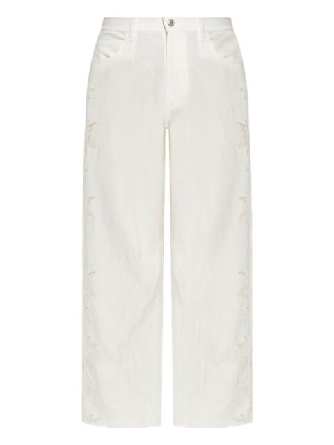 Zadig & Voltaire embroidered trousers