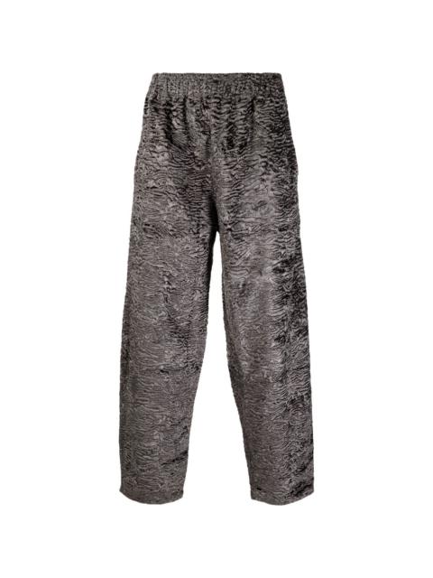 GmbH all-over graphic-print trousers
