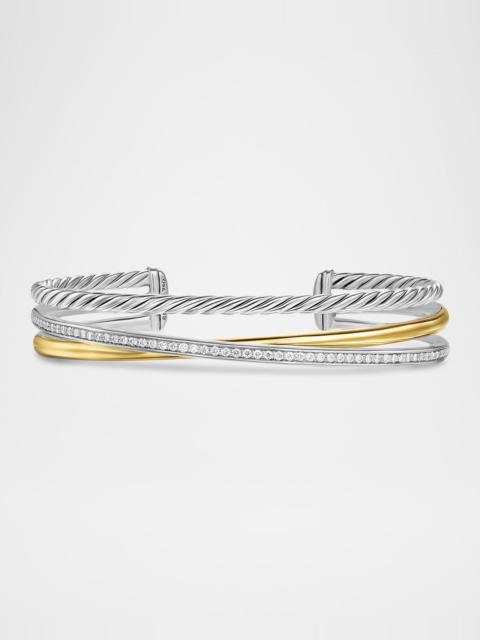 DAVID YURMAN 11mm Crossover Bracelet in Silver