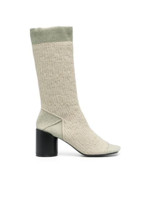 MM6 Maison Margiela ribbed-knit sock boots