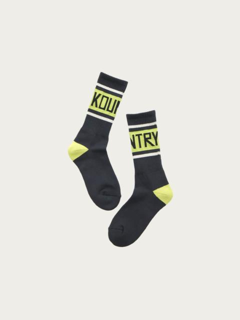 Kapital 144 Yarns KOUNTRY Socks - Black