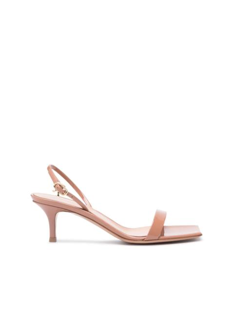 Gianvito Rossi Ribbon 65mm leather sandals
