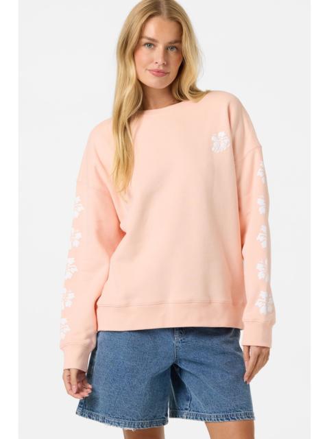 O'Neill Mini Hibis Oversized Crew Neck Fleece