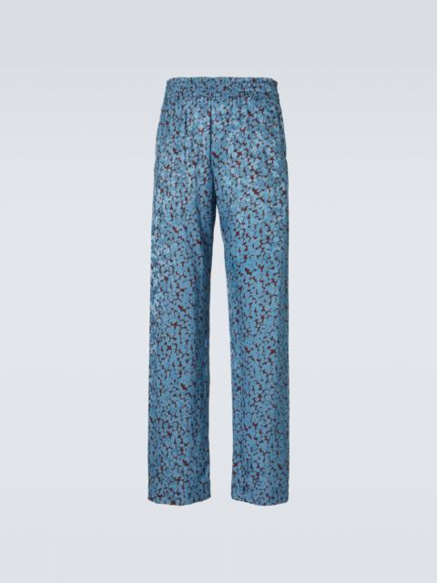 Dries Van Noten Printed straight pants