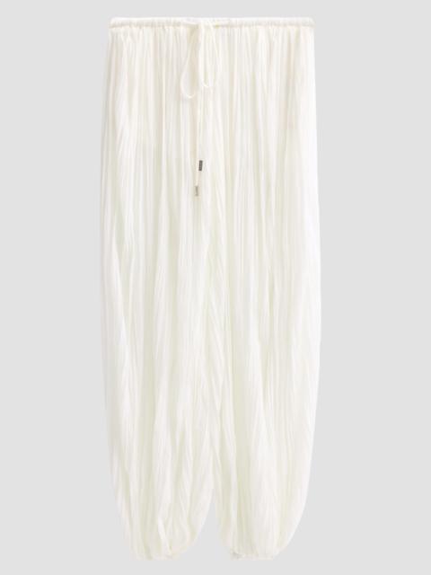 SIMKHAI Women's Afton Crinkle Jersey Balloon Pants - Ivory
