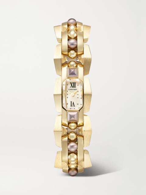 Cartier Clash [un]limited 32mm 18-karat Yellow And Violet Gold Watch