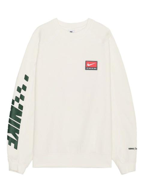 Nike Sportswear Trend "Sail/Black" fleece sweatshirt