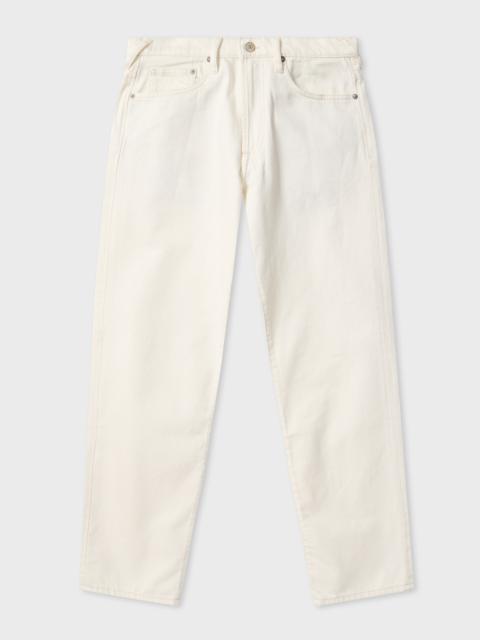 Paul Smith Relaxed Tapered-Fit White Jeans