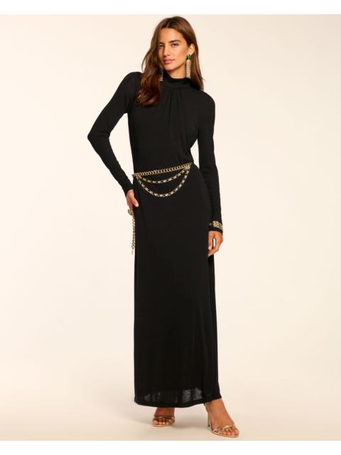 RAMY BROOK Alexandra Knit Mock Neck Maxi Dress