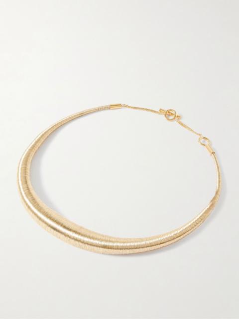 Jil Sander Gold-tone necklace Gold