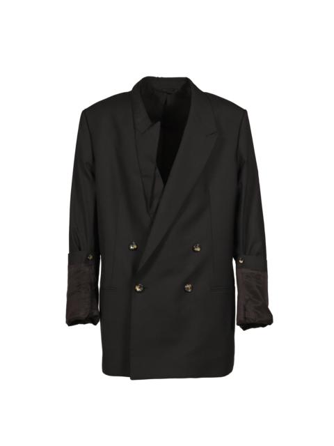 MARINA YEE SOFT SHOULDER LARGE DB JACKET / BLK