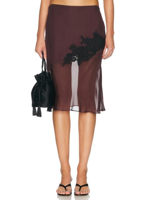 SIR. Noria Midi Skirt