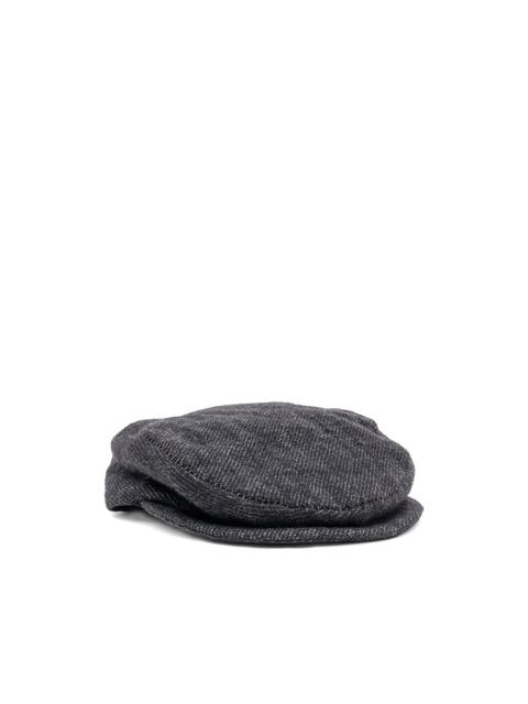 Forme D'Expression herringbone newsboy cap