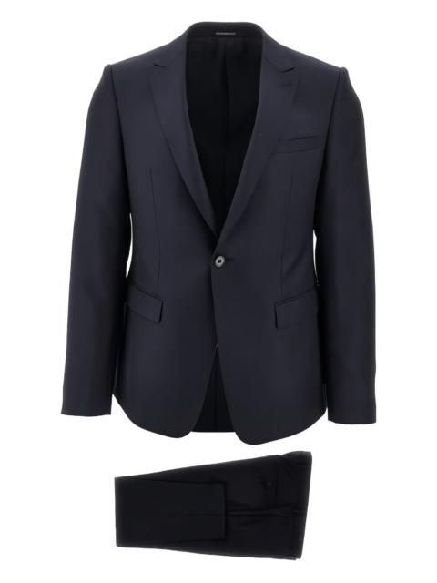 EMPORIO ARMANI David single-breasted wool suit