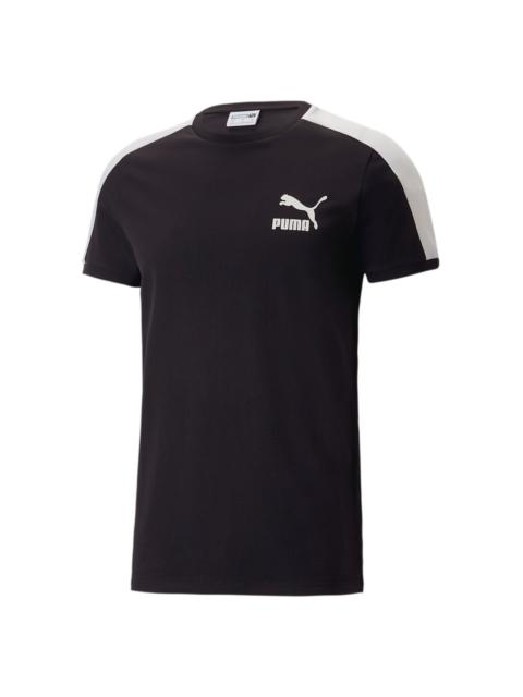 PUMA T7 Iconic T-Shirt 'Black' 538204-01