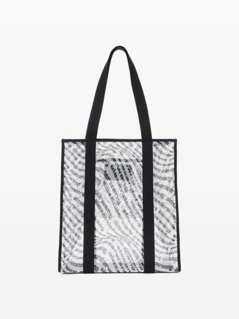 Alexander Wang THE FREEZE LARGE TOTE IN LOGO MESH
