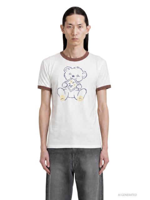 Kapital 20/-jersey Ringer T (peckish Little Bear)