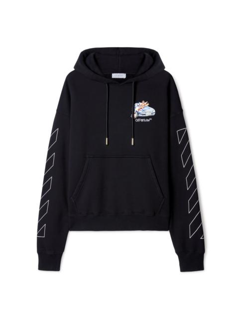 【関税込み】Off-White フーディ Star Fresco ブラック