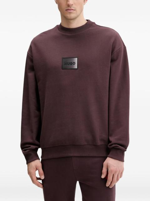 HUGO logo-detail sweatshirt