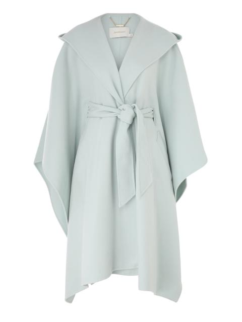 Zimmermann NATURA HOODED WOOL CAPE