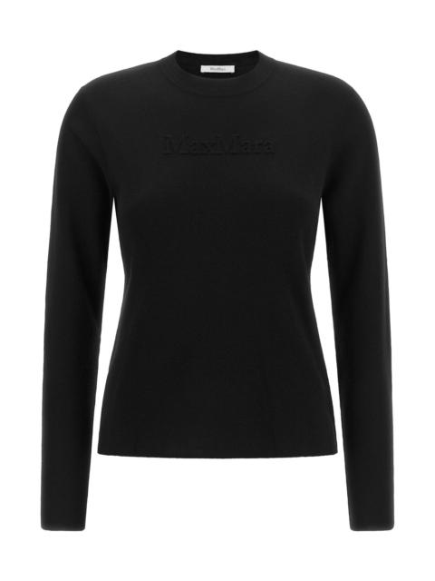 Max Mara 'Manto' Sweater With Embossed Logo