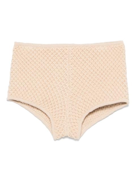 ELIE SAAB jersey mini shorts