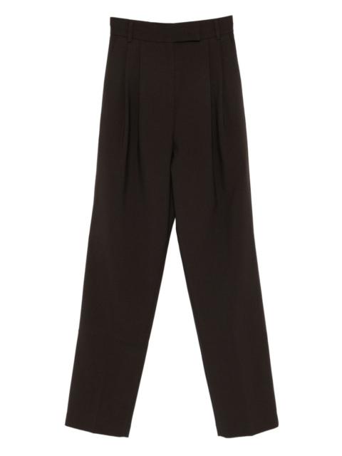 The Frankie Shop Bea pleated straight trousers