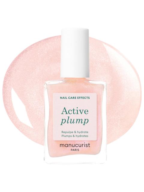 Manucurist Active Plump Pink Glazed, Plumping & Collagen Infused Treatment Nail Polish