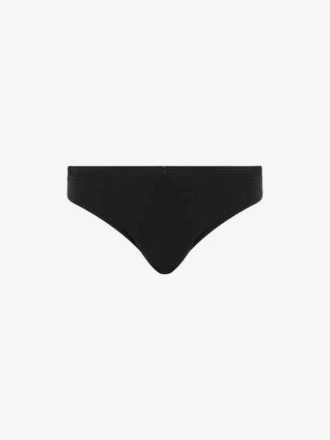 Moschino SWIM SLIP LOGO BAND