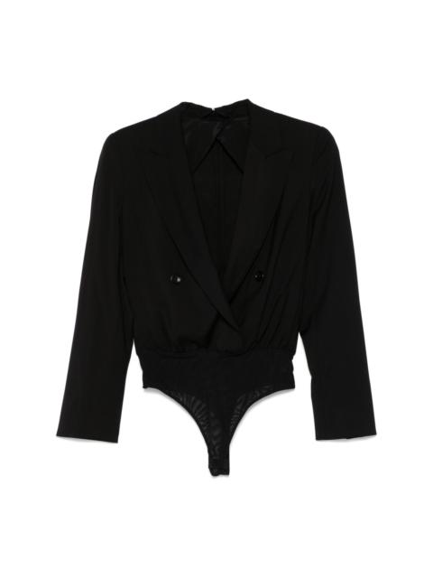 Tシャツ・カットソー MAX MARA Black Wool Mirra Bodysuit Max Mara Black Wool Mirra Bodysuit | italist | REVERSIBLE