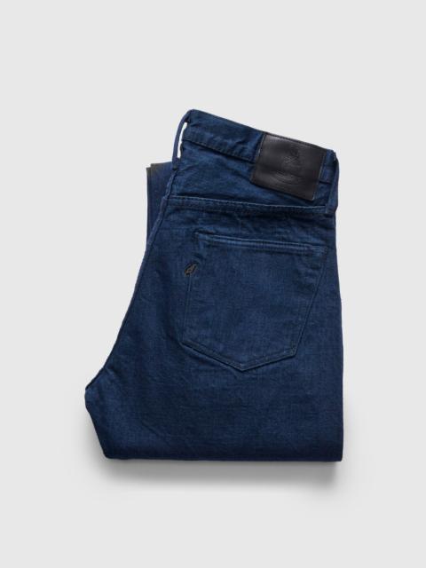 Pure Blue Japan "Oceanic Indigo x Black" 14oz Rinsed Selvedge Denim - Regular Straight Fit
