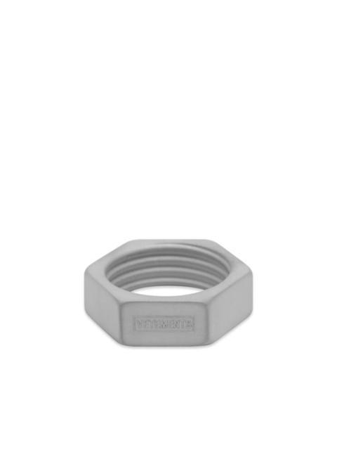 VETEMENTS NUT RING THIN (SILVER)
