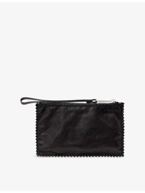 ALLSAINTS Siloh Mini Leather Pouch