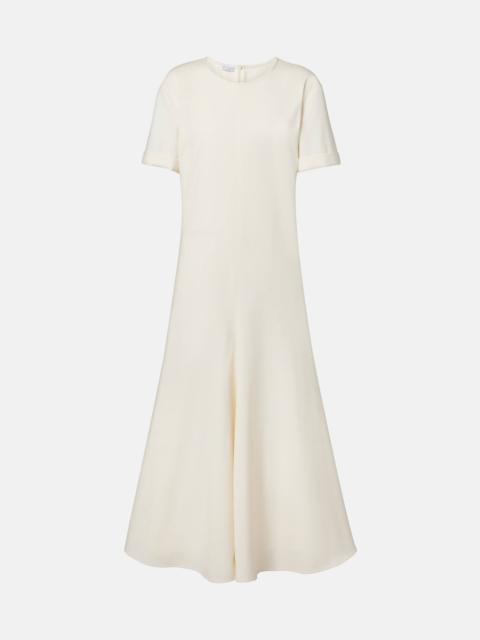 Brunello Cucinelli Wool-blend midi dress