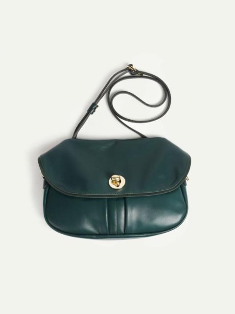 JANICE SOFT MUSETTE S BAG  -  SERPENTINE GREEN