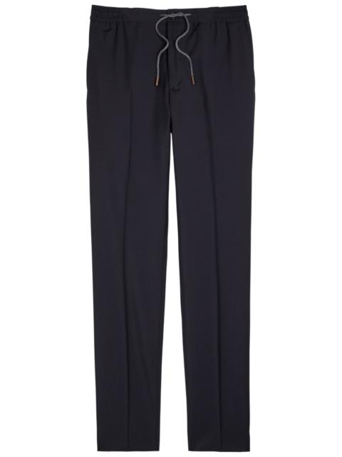 SLOWEAR Slowear Drawstring Tapered-leg Wool Trousers