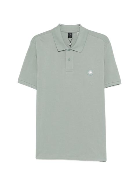 MOOSE KNUCKLES Everett logo polo shirt
