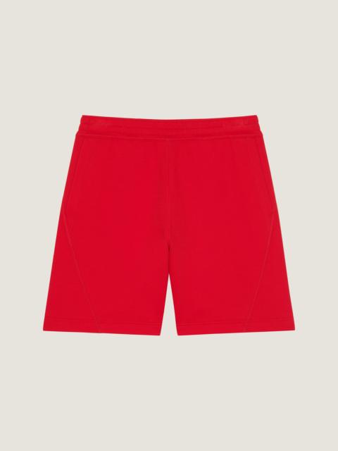 Givenchy COUTURE SEAM BERMUDA SHORTS IN SCUBA WITH GROS GRAIN
