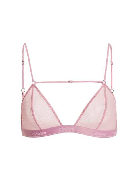 NENSI DOJAKA Nensi Dojaka for Calvin Klein Mesh Triangle Bra pink