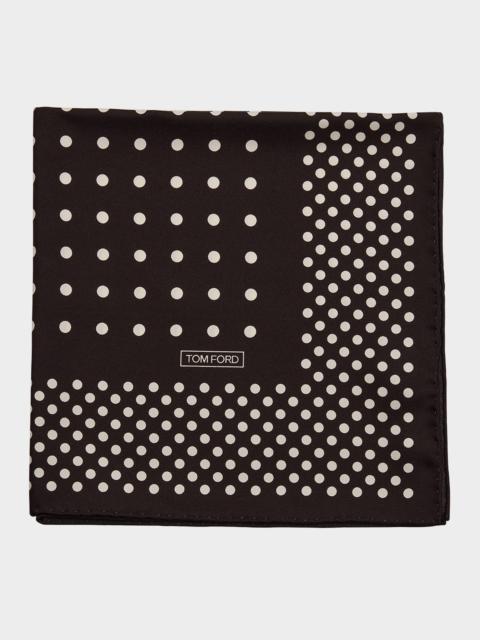 TOM FORD Men's Silk Pocket Square