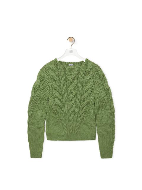 Loewe Cable sweater in cashmere