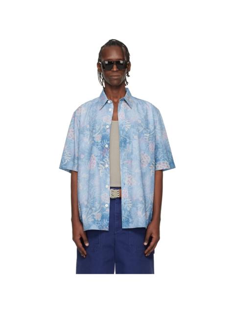Isabel Marant Blue Labilio Shirt