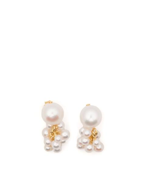 Completedworks Til The Stars Wane pearl earrings